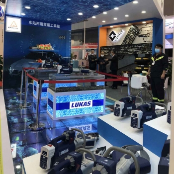 LUKAS eWXTs at the SHANGHAI FIRE SHOW